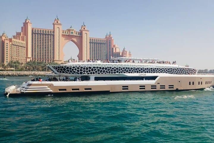 Dubai Marina Luxury Dinner Cruise: 2.5-Hour Mega-Yacht Buffet & Live Shows photo 2