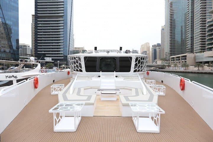Dubai Marina Luxury Dinner Cruise: 2.5-Hour Mega-Yacht Buffet & Live Shows photo 4
