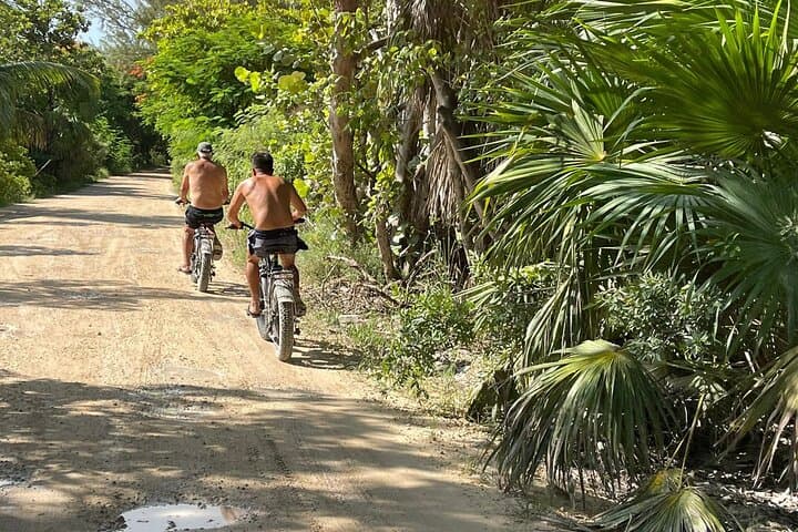 Tulum E-Bike Cenote Tour: Snorkel Three Cenotes, Mayan Lunch & Jungle Ride photo 3