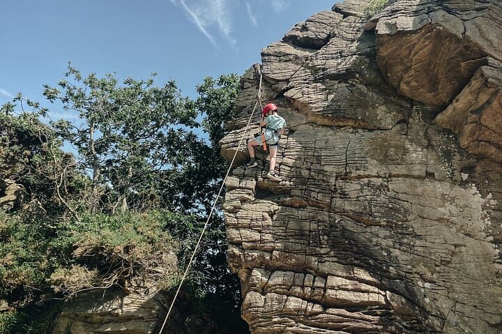Rock Climbing at Powillimount Beach — Coastal Cliffs & Sea‑Cave Abseils in Southern Scotland photo 3