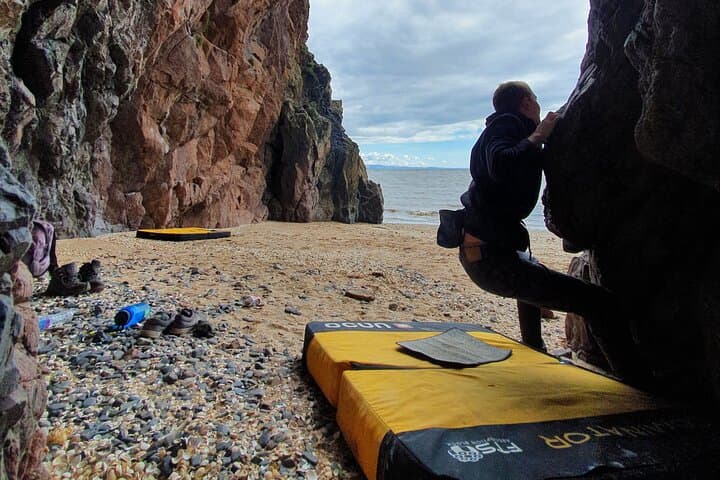 Rock Climbing at Powillimount Beach — Coastal Cliffs & Sea‑Cave Abseils in Southern Scotland photo 4