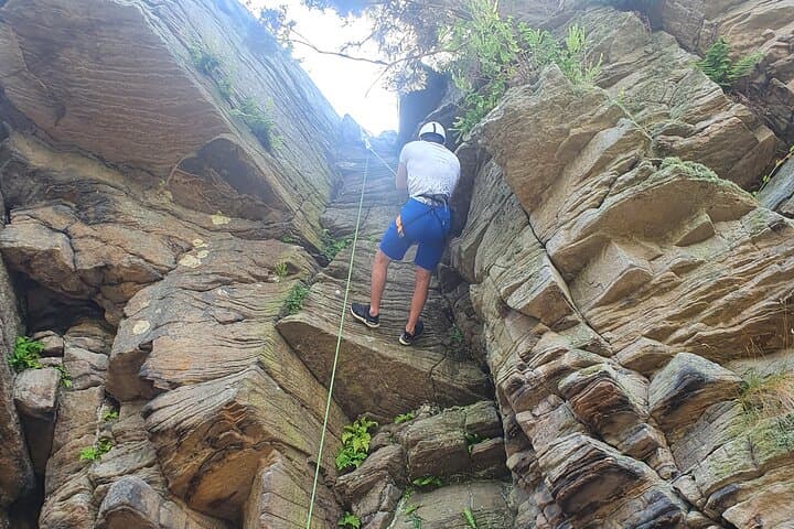 Rock Climbing at Powillimount Beach — Coastal Cliffs & Sea‑Cave Abseils in Southern Scotland
