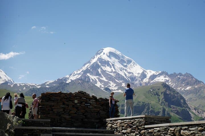 Kazbegi Day Trip — Hike to Gveleti Waterfall, Gergeti & Ananuri on the Georgian Military Highway photo 4