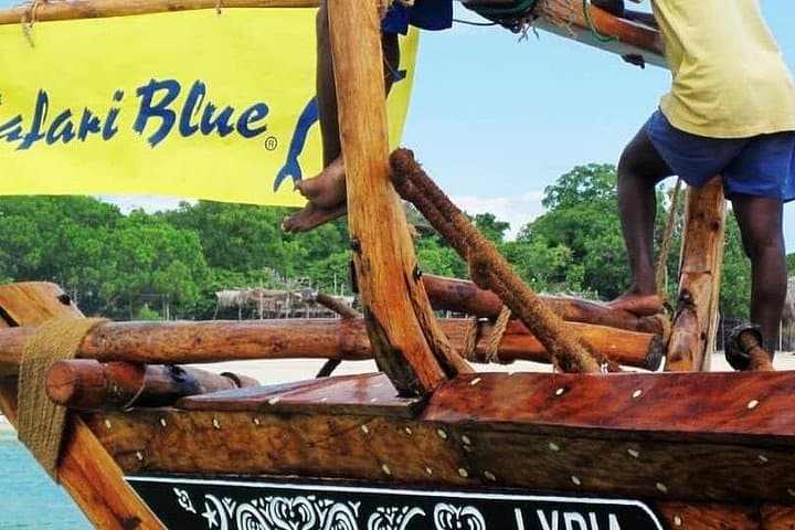 Blue Lagoon & Sandbank Dhow Day Trip from Zanzibar — Snorkel, Swim, Seafood