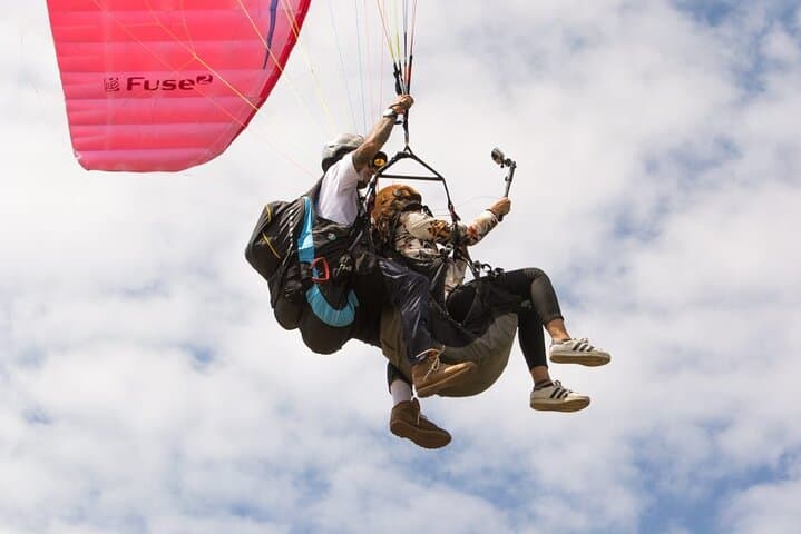 Guatapé, El Peñol & Medellín Paragliding Day Trip — Rock Stairs, Colorful Streets & Flight