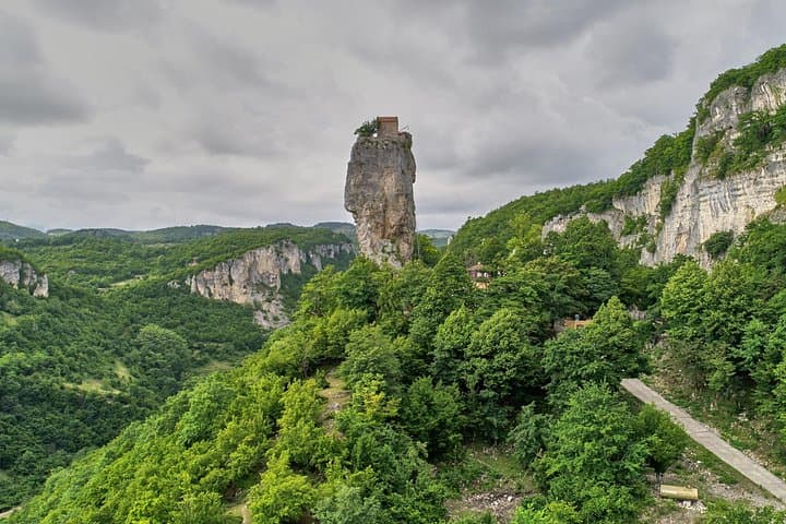 Soviet Story Day Trip: Gori, Chiatura Cable Cars & Katskhi Pillar photo 1