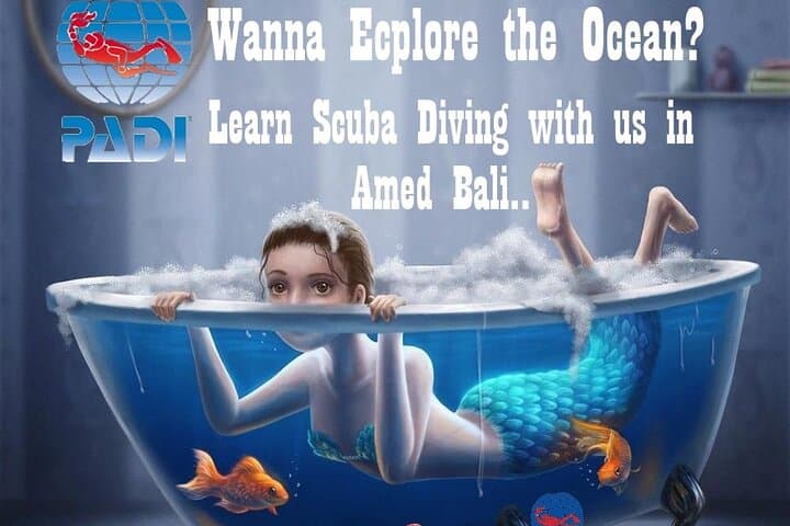 Discover Scuba Diving in Amed, Bali — PADI 5‑Star Guided Intro Dives photo 2
