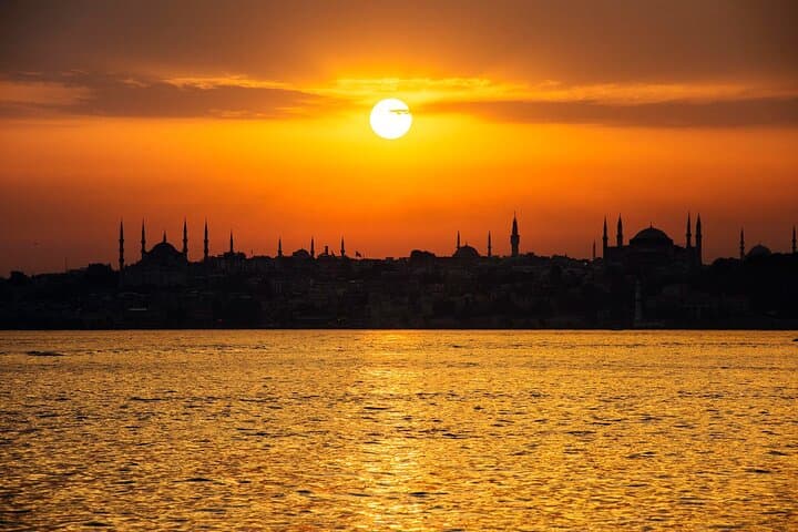 Bosphorus Private Sunset Yacht Cruise with Wine — 2-Hour Evening on Istanbul’s Strait photo 2