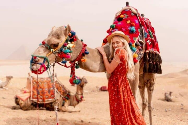 Giza Pyramids Day Tour with Camel Ride and Egyptian Museum photo 3