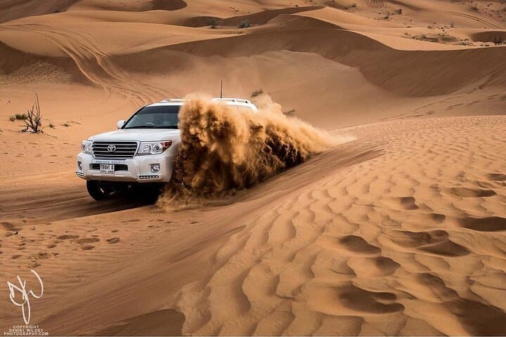 Arabian Dune Safari: Dubai Dune Bashing & Bedouin Camp Experience