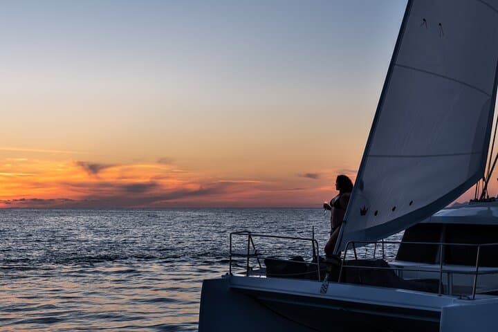 Half-Day Catamaran Cruise Around Santorini: Volcano, Hot Springs & Red Beach photo 3
