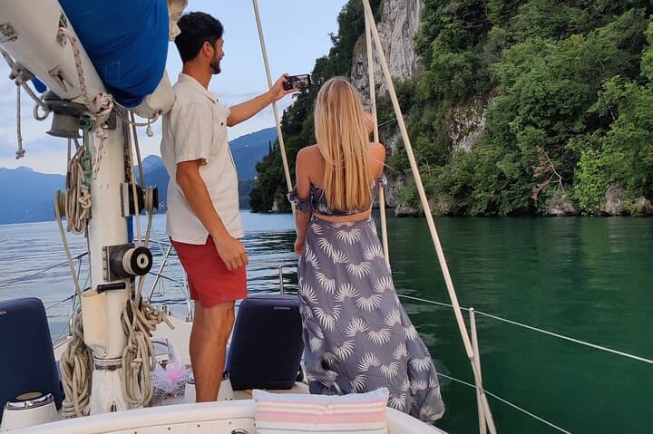 Sunset Sailing on Lake Como — Private Skipper Yacht Tour photo 3