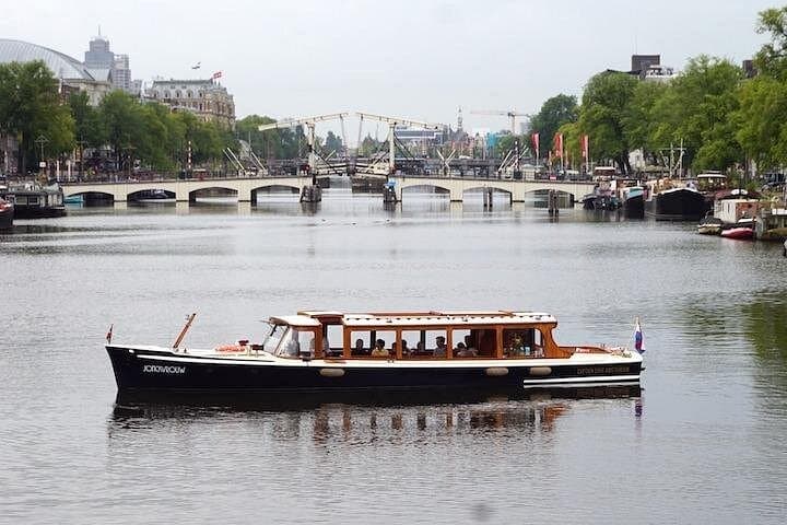 Early Morning Amsterdam Canal Cruise on a 1928 Royal Saloon Boat photo 1