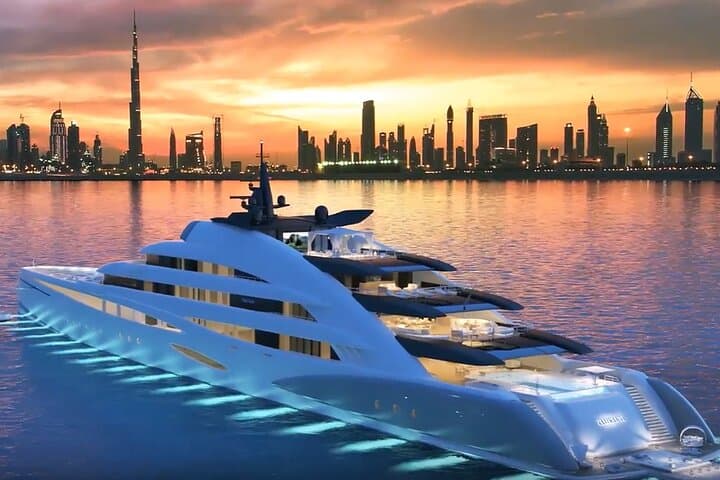 Yachts Cruising Dubai — 2-Hour Marina, Palm & Burj Al Arab Sightseeing Cruise