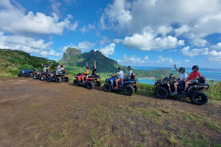 Bora Bora ATV Tours: Mount Popoti & Faanui Valley Quad Adventure