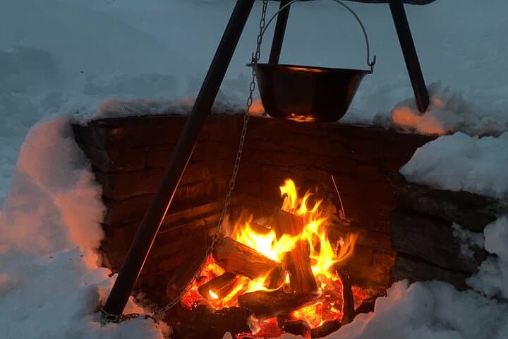 Fondue Under the Stars: Open-Fire Cheese Experience in Zermatt Forest photo 3
