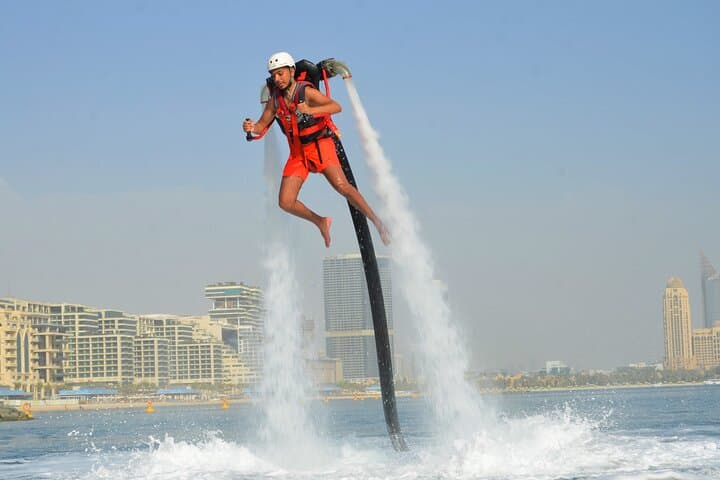 Fly a Jetpack Over Palm Jumeirah — Dubai Jetpack Experience photo 6