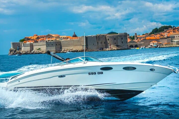 Private Dubrovnik Speedboat Tour: Blue Cave & Beach Stops
