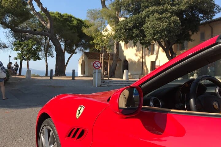 Coastal Ferrari Tour of Juan-les-Pins & Cap d'Antibes — Convertible Photo Drive photo 3