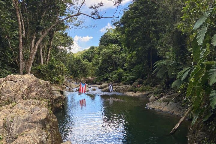 El Yunque Morning River & Tinajas Hike: Ceiba Pools, Slides and Cliff Jumps photo 3