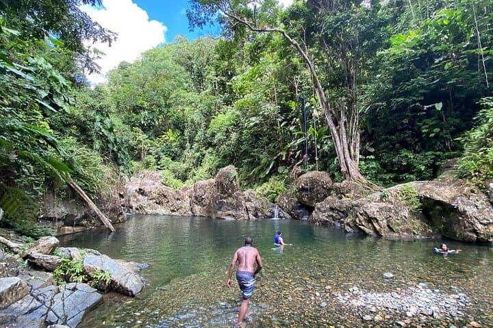 El Yunque Morning River & Tinajas Hike: Ceiba Pools, Slides and Cliff Jumps