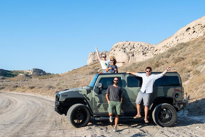 Off-Road Hummer Tour of Santorini: Private 4–5-Hour Caldera, Cliffs & Wine Tasting photo 2