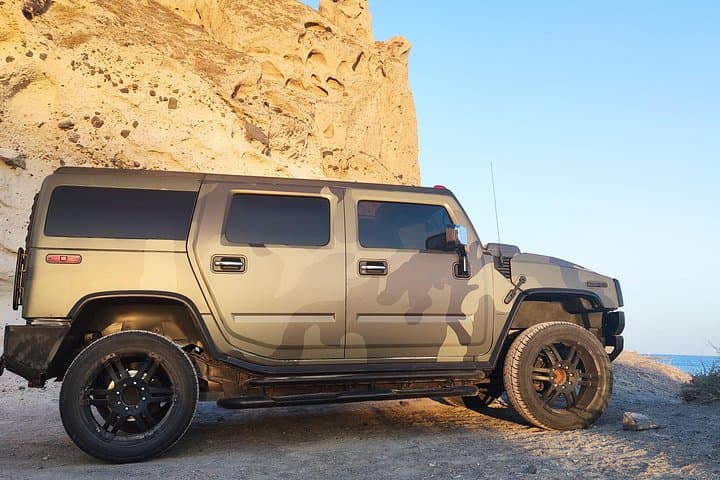 Off-Road Hummer Tour of Santorini: Private 4–5-Hour Caldera, Cliffs & Wine Tasting photo 3