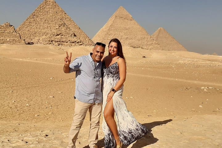 Private Giza Day Tour: Pyramids, Camel Ride, Felucca & Egyptian Museum photo 4