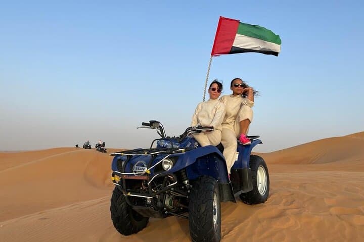 Dubai Desert Safari: Quad Biking, Dune Bashing & Sunset Camp Experience photo 2