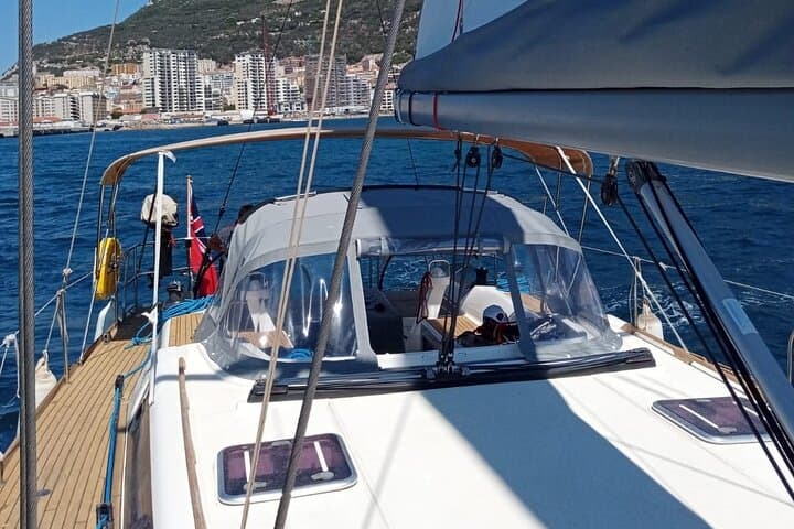 Silence Under Sail: Half-Day Private Yacht Charter in the Bay of Gibraltar photo 3
