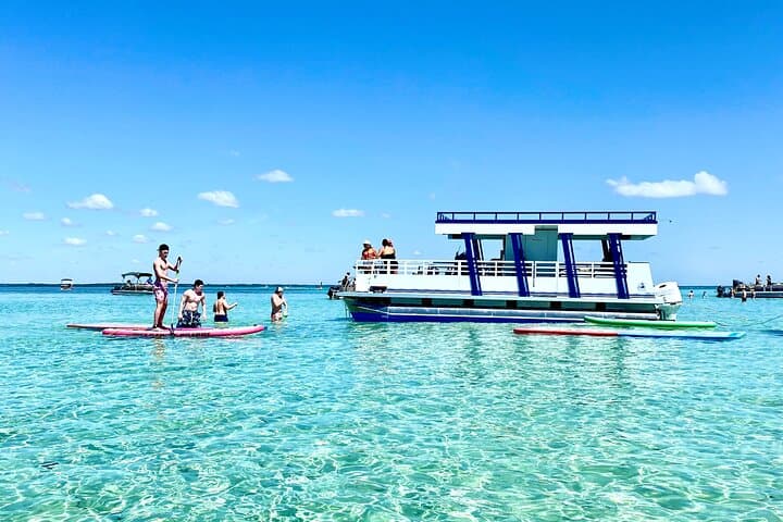 Private Destin Pontoon Charter to Crab Island — Snorkel, Dolphin Watch & Harbor Tour