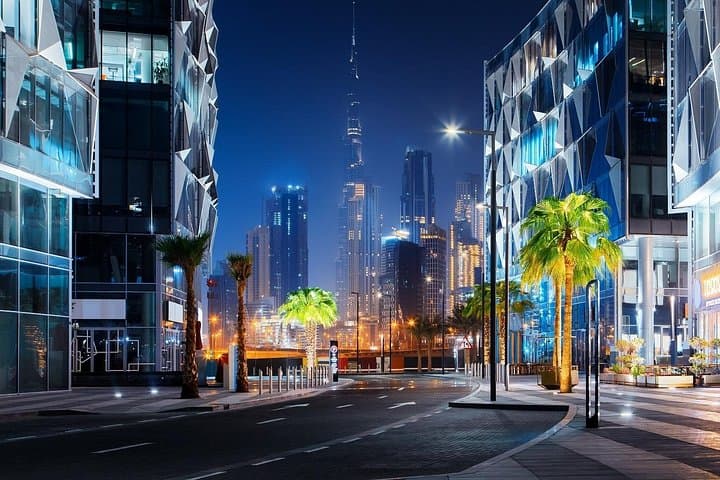 Dubai Night Tour: City of Lights Evening Experience & Fountain Show photo 1