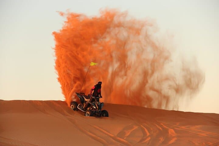 Abu Dhabi Desert Safari: 4x4 Dune Bashing, Camel Ride & BBQ Sunset Experience photo 5