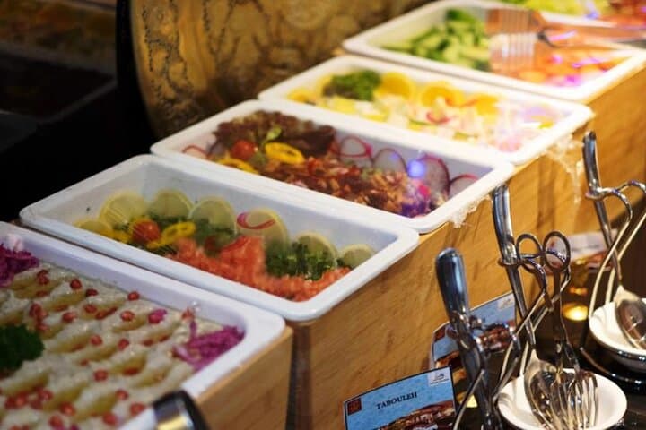 Moonlit Dhow Dinner Cruise on Dubai Creek — Traditional Buffet & Heritage Sail photo 5