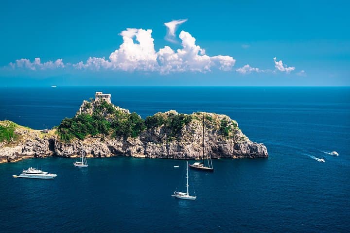 Sail the Amalfi Coast: Salerno Aperitif Cruise with Swim Stops photo 1