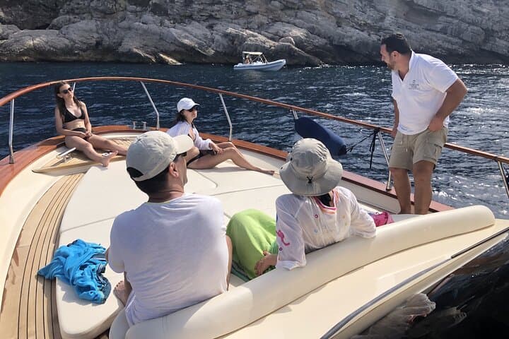 Private Capri Full-Day Cruise from Sorrento — Grottos, Swim Stops & Prosecco photo 3