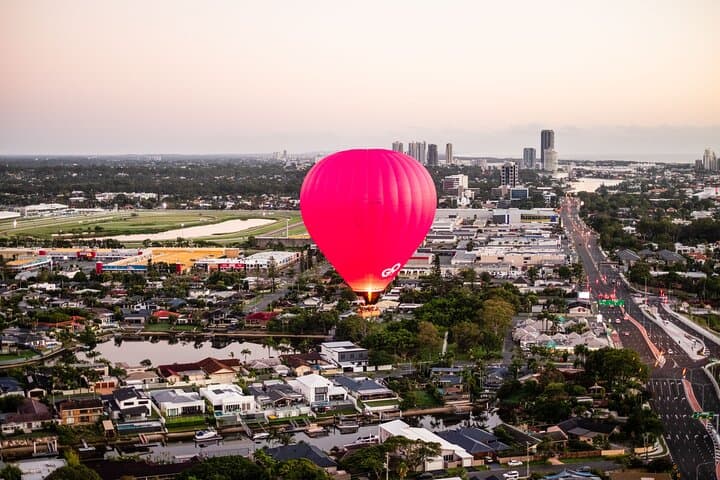 Sunrise Gold Coast Hot Air Balloon Flight — Scenic Sunrise Over City & Hinterland
