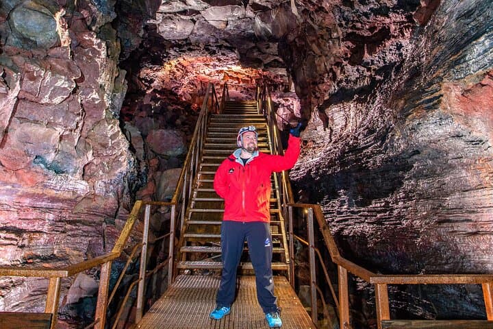 Lava Caving Experience at Raufarhólshellir — Guided Cave Tour Near Reykjavík