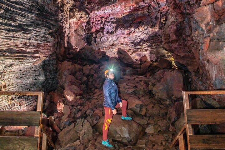 Lava Caving Experience at Raufarhólshellir — Guided Cave Tour Near Reykjavík photo 4