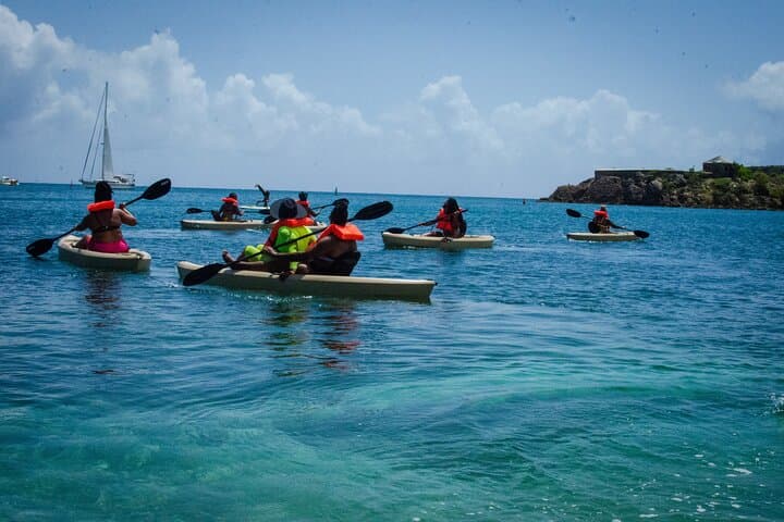 Antigua Kayak & Snorkel: Paddle to Turtle Beach and Nelson's Dockyard photo 3