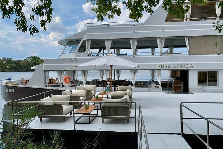 Sunset Cruise on the Zambezi River — Zambezi Explorer at Victoria Falls photo 5