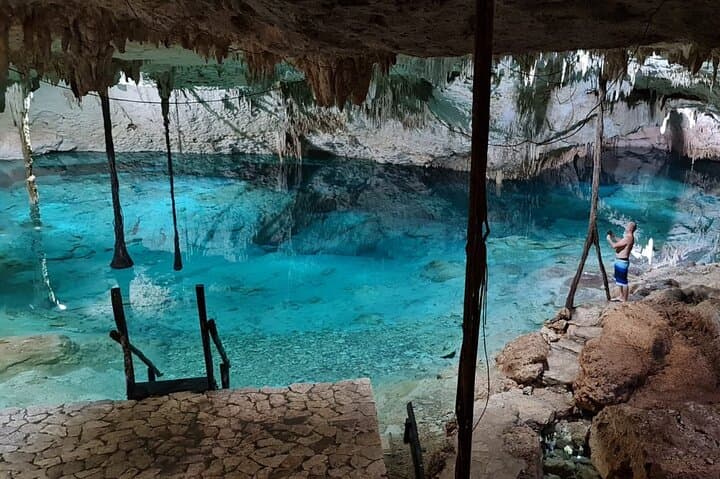 VIP Cenotes & ATVs Private Tour from Playa del Carmen — ATV, Swim & Underground River photo 3