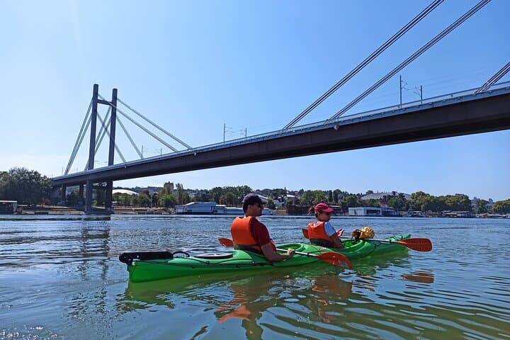 Kayaking Under Belgrade Bridges: Zemun to Kalemegdan River Paddle photo 2