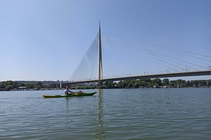 Kayaking Under Belgrade Bridges: Zemun to Kalemegdan River Paddle photo 4