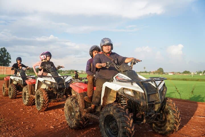 Siem Reap Quad Bike Countryside Sunset ATV Ride photo 3