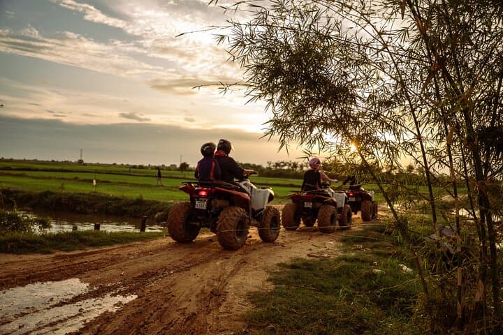 Siem Reap Quad Bike Countryside Sunset ATV Ride photo 4