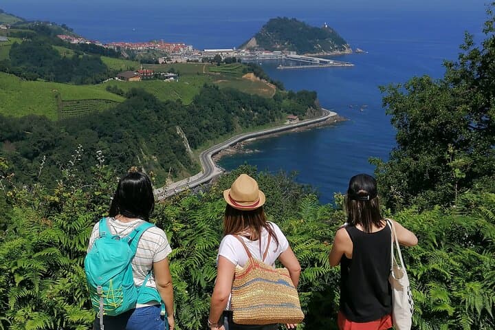 Coastal Camino & Txakoli: Zarautz to Getaria Wine-Walk from San Sebastián