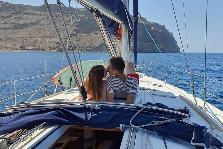 Private 3-Hour Afternoon Sailing and Snorkeling Charter in South Gran Canaria photo 4