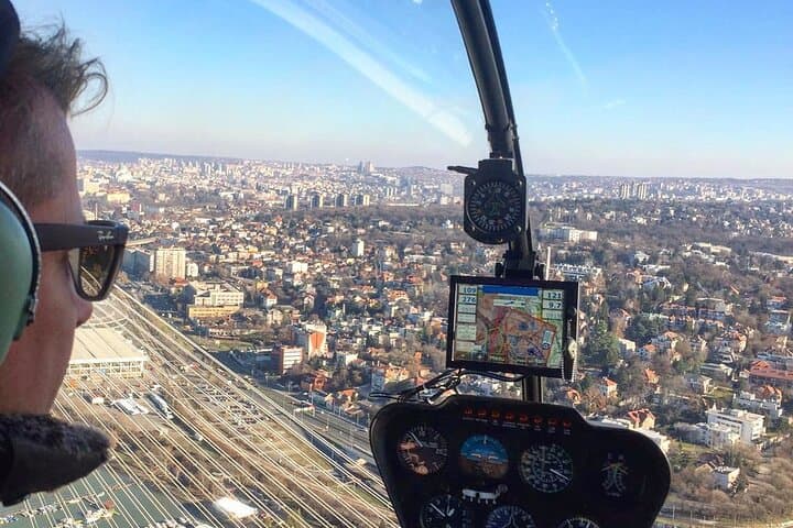 Helicopter Flight Over Belgrade from Dobanovci Heliport photo 2