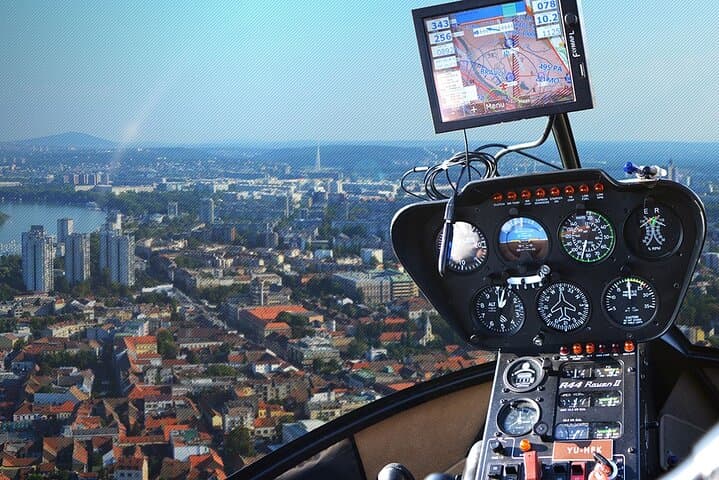 Helicopter Flight Over Belgrade from Dobanovci Heliport
